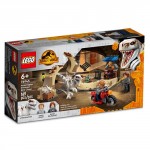 Lego Jurassic World Dominion Atrociraptor Dinosaur: Bike Chase